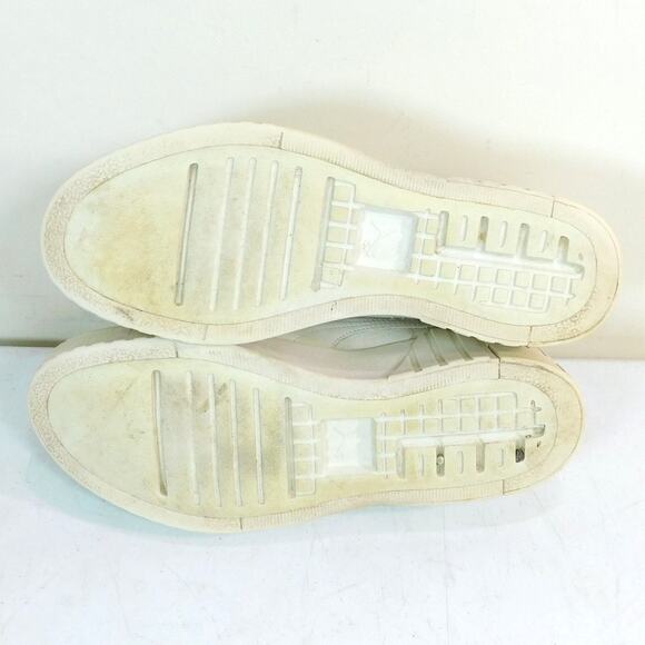 Puma Cali Wedge Tonal Sneakers US Womens 10 Cleaned Suede Renewed Marshmallow - Picture 7 of 8